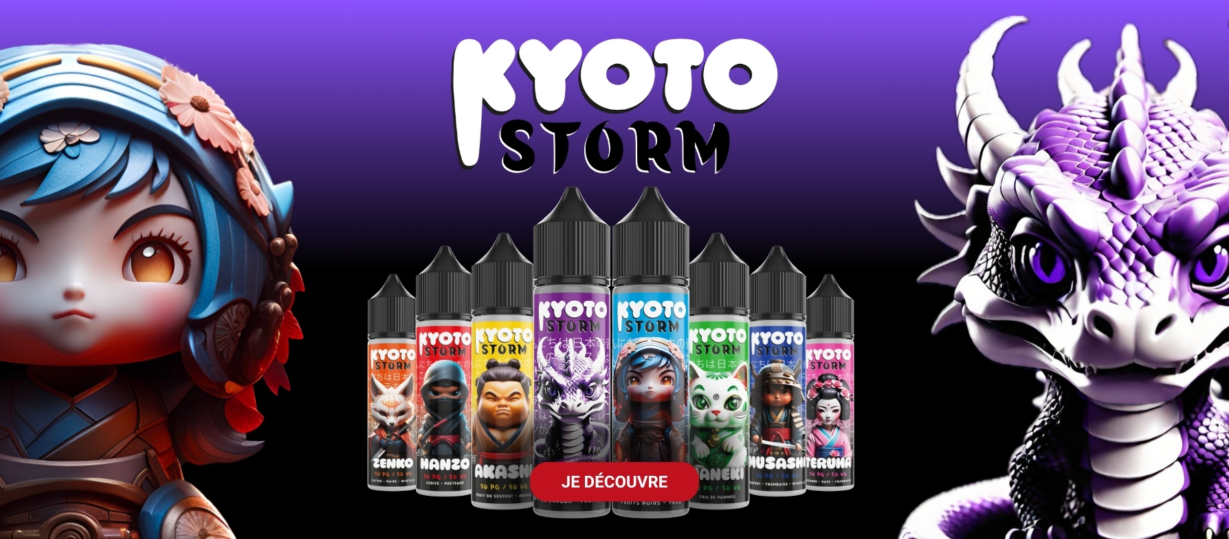 Bannière Kyoto Storm
