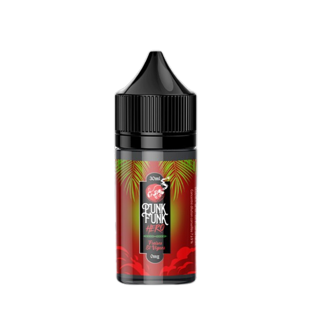 Concentré Fraise et Vignes 30ml - Punk Funk Hero