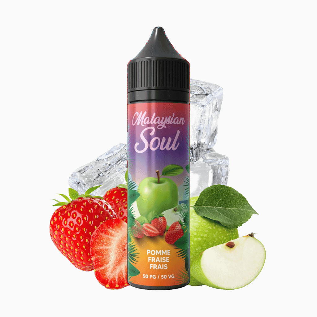 Fraise Pomme Frais 50ml - Malaysian Soul