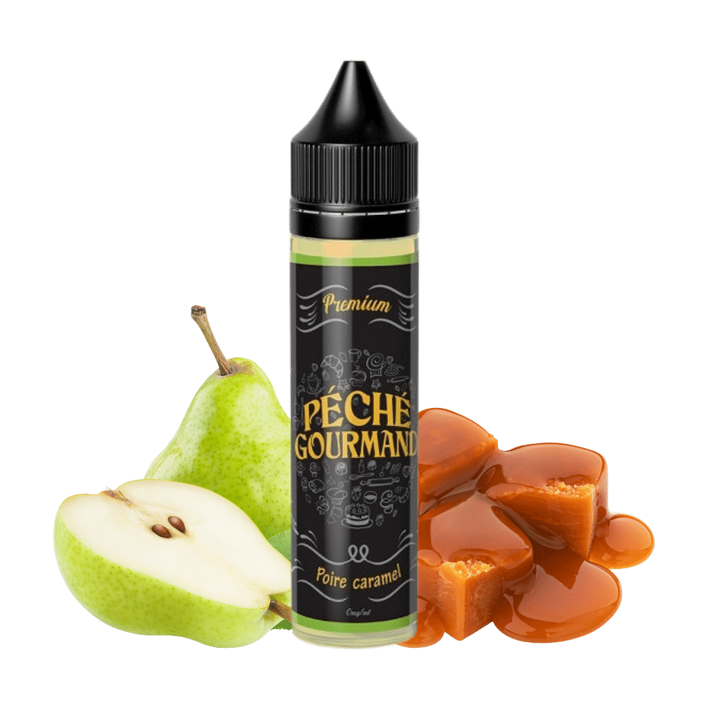 Poire Caramel 50ml - Péché Gourmand