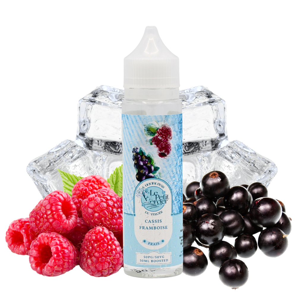Cassis Framboise 50ml - Le Petit Verger Frais