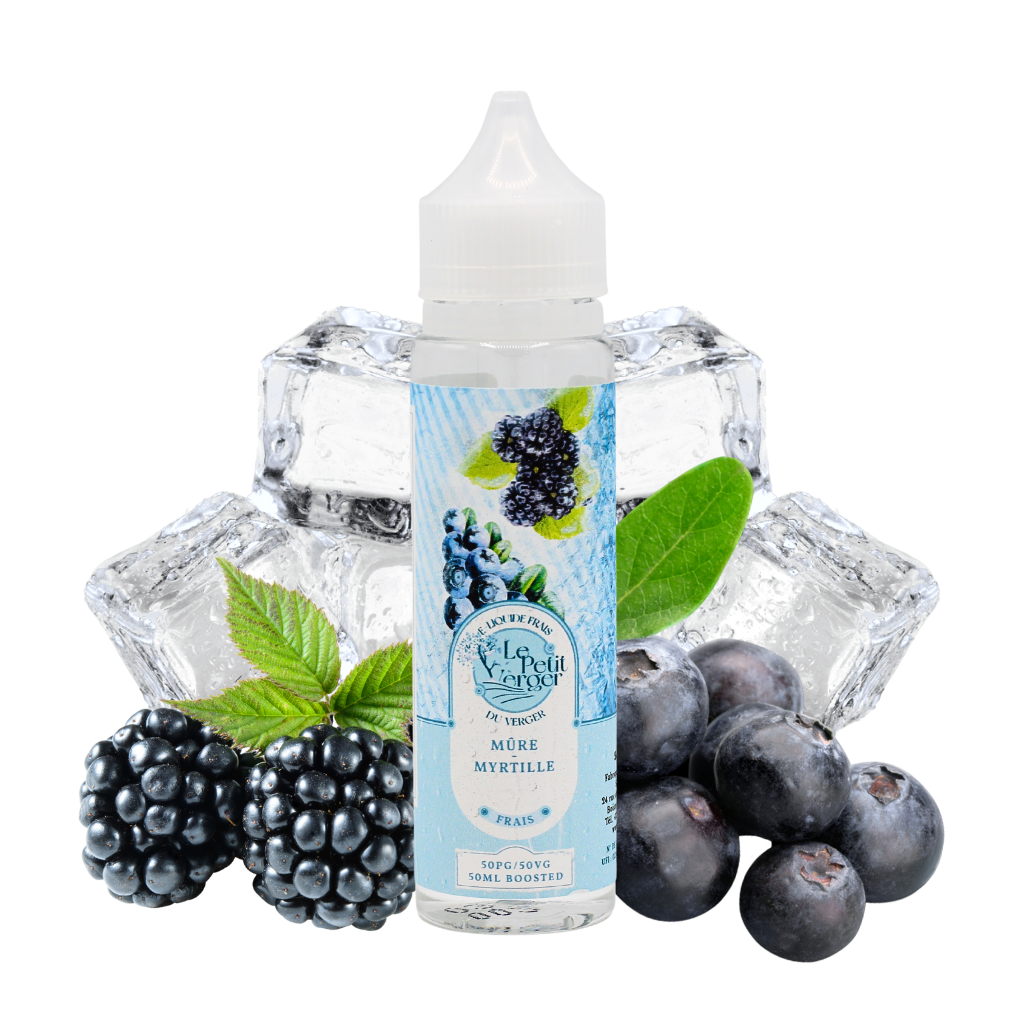 Mûre Myrtille 50ml - Le Petit Verger Frais