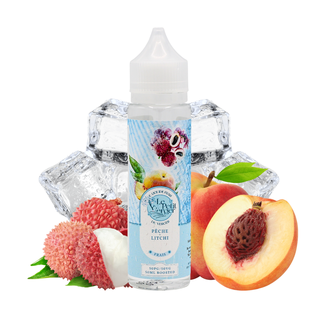 Pêche Litchi 50ml - Le Petit Verger Frais