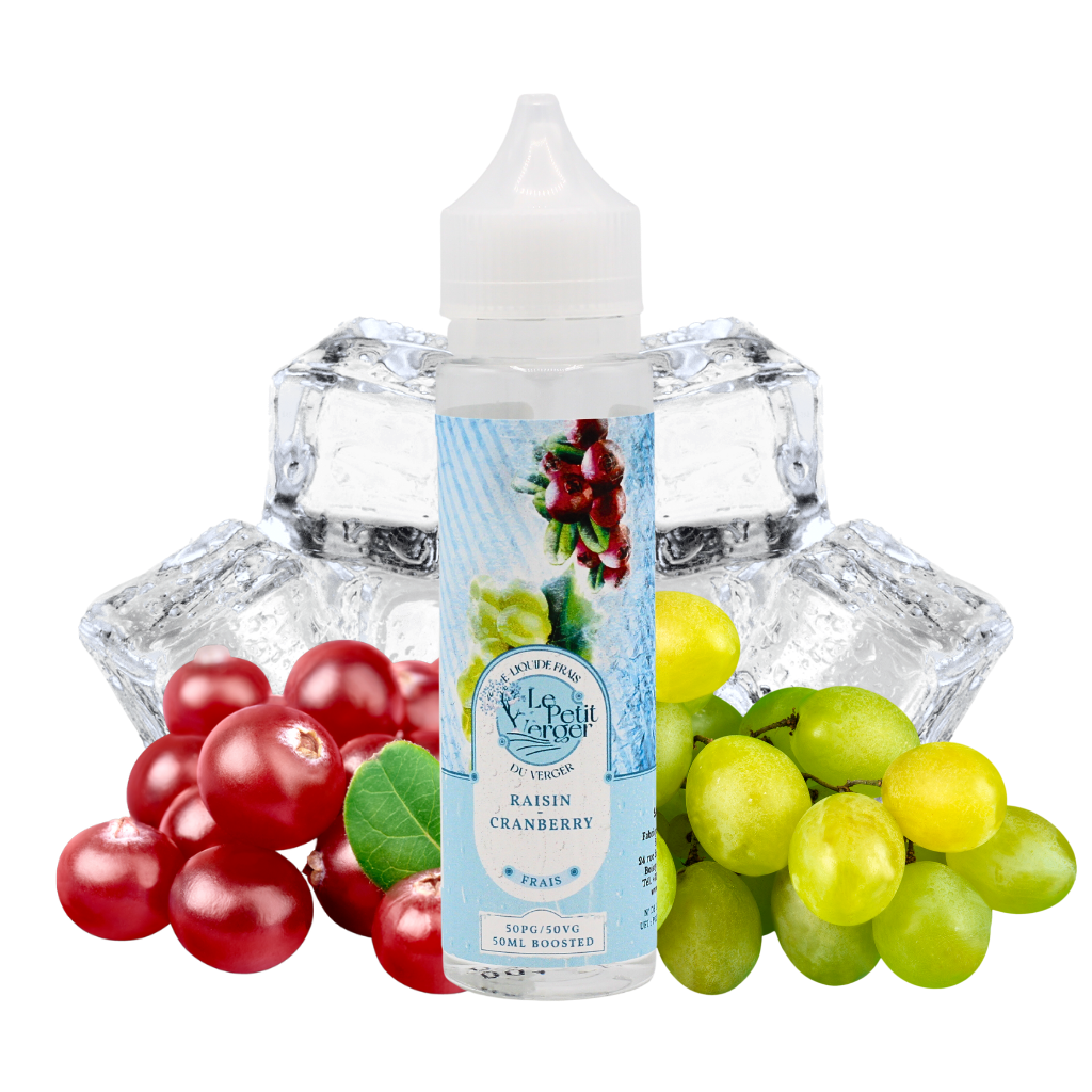 Raisin Cranberry 50ml - Le Petit Verger Frais