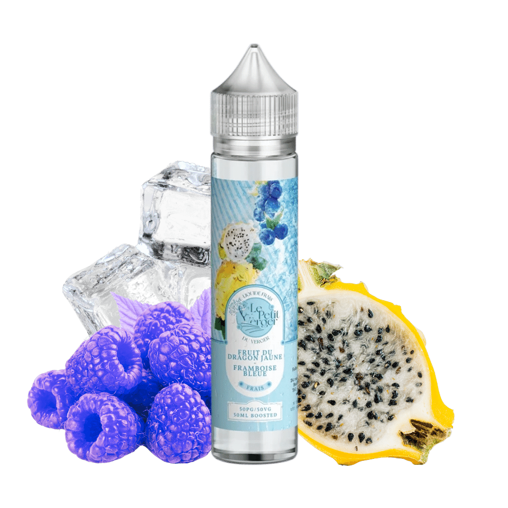 Fruit du Dragon Jaune Framboise Bleue 50ml - Le Petit Verger Frais