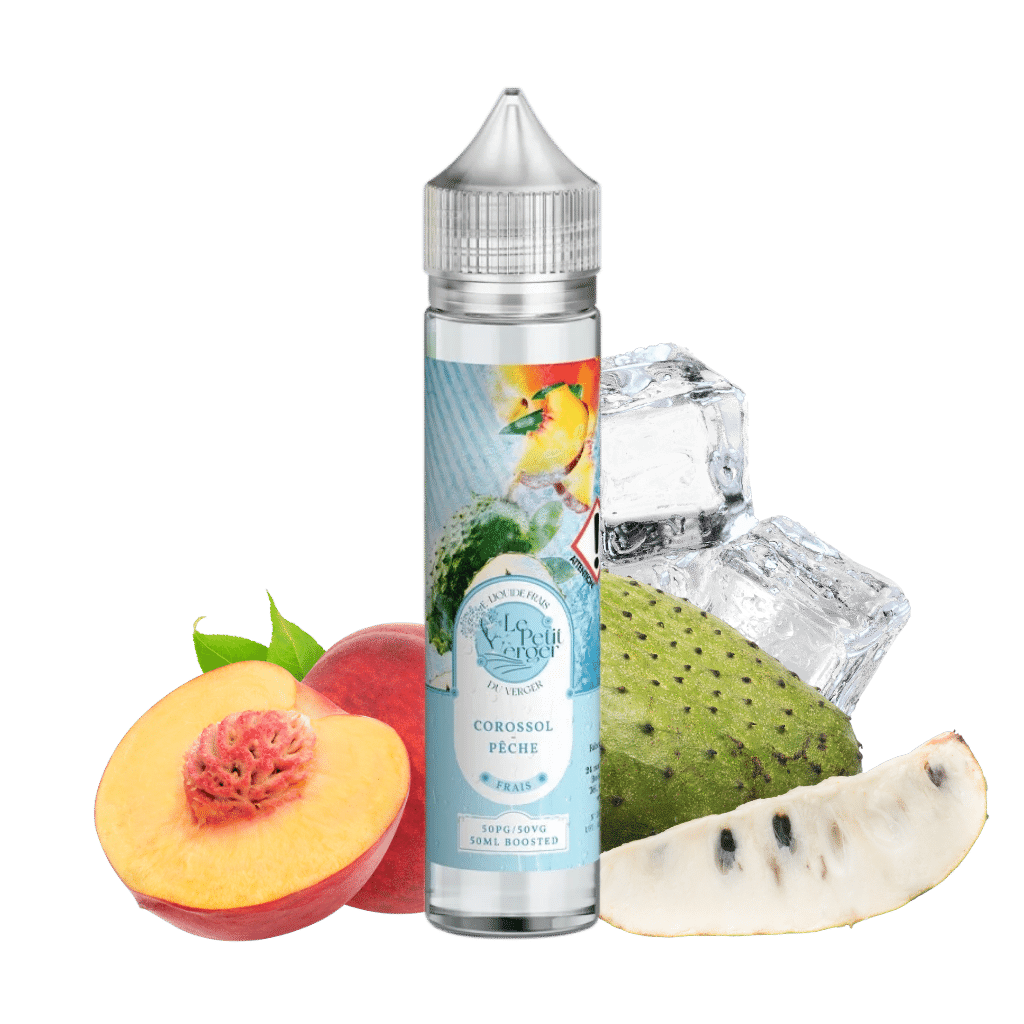 Corossole Pêche 50ml - Le Petit Verger Frais