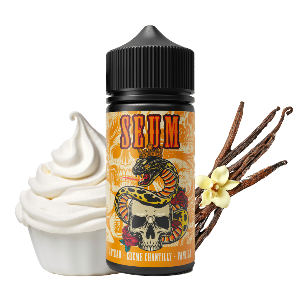 Gâteau Crème Chantilly Vanille 100ml - Seum