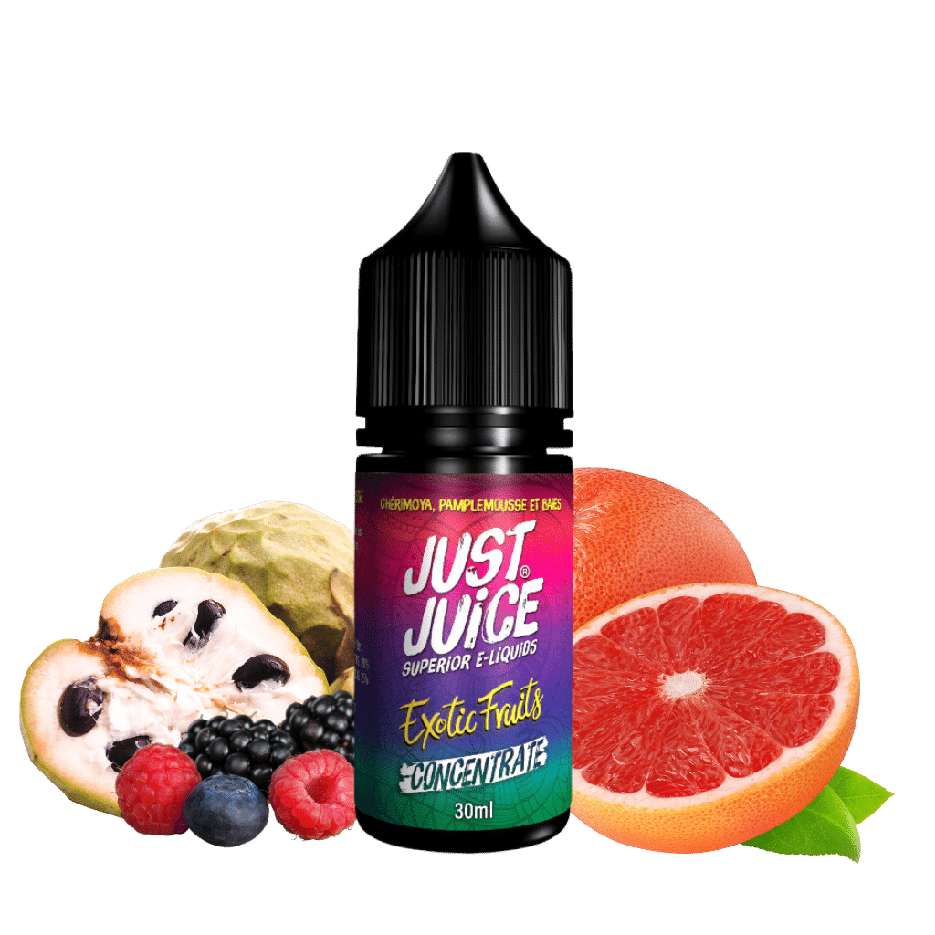 Concentré Chérimoya Pamplemousse & baies 30ml - Just Juice