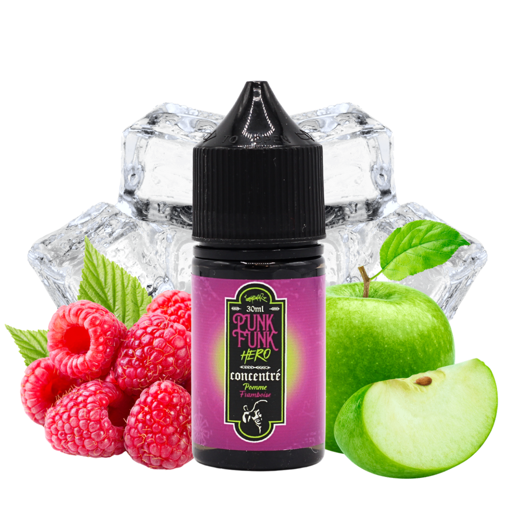 Concentré Pomme Framboise 30ml - Punk Funk Hero