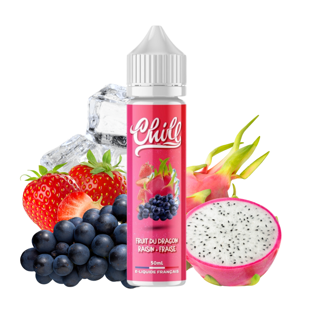 Fruit du Dragon Raisin Fraise 50ml - Chill