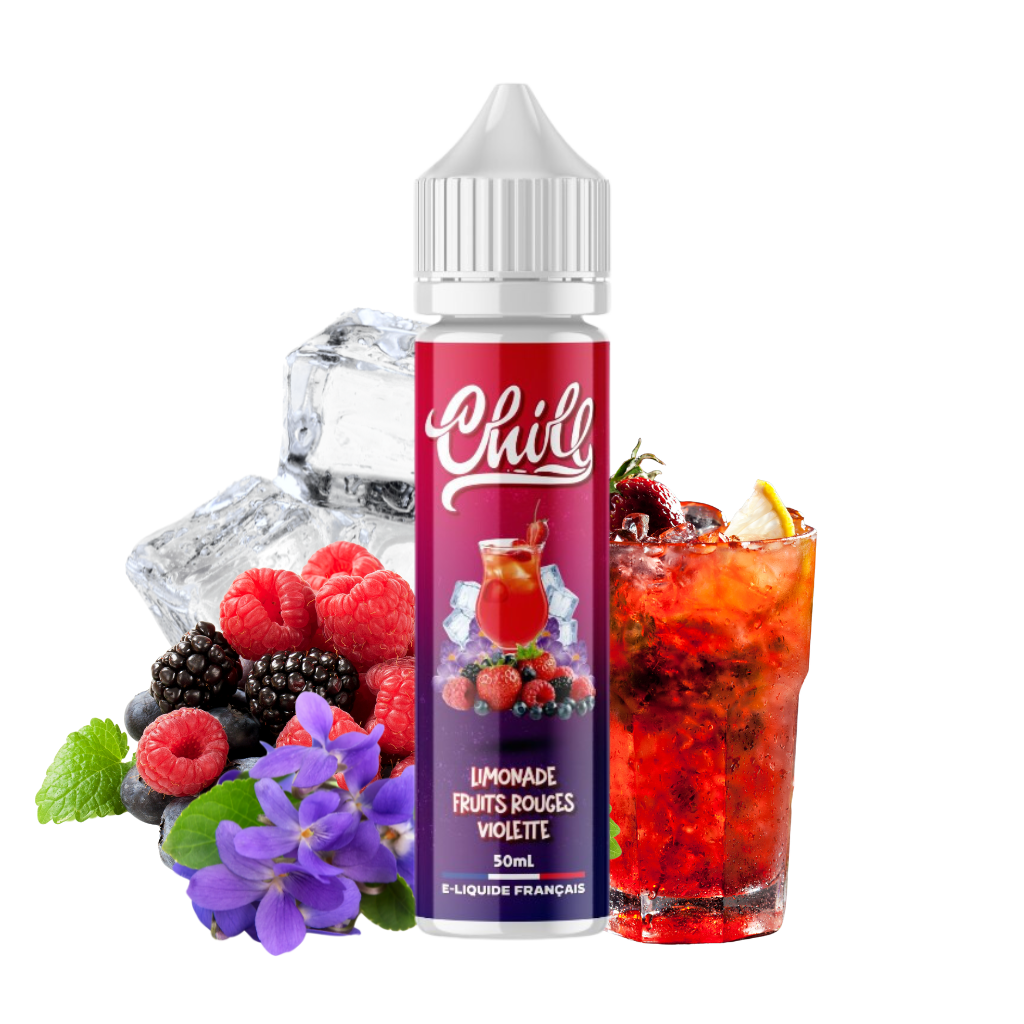 Limonade Fruits Rouges Violette 50ml - Chill