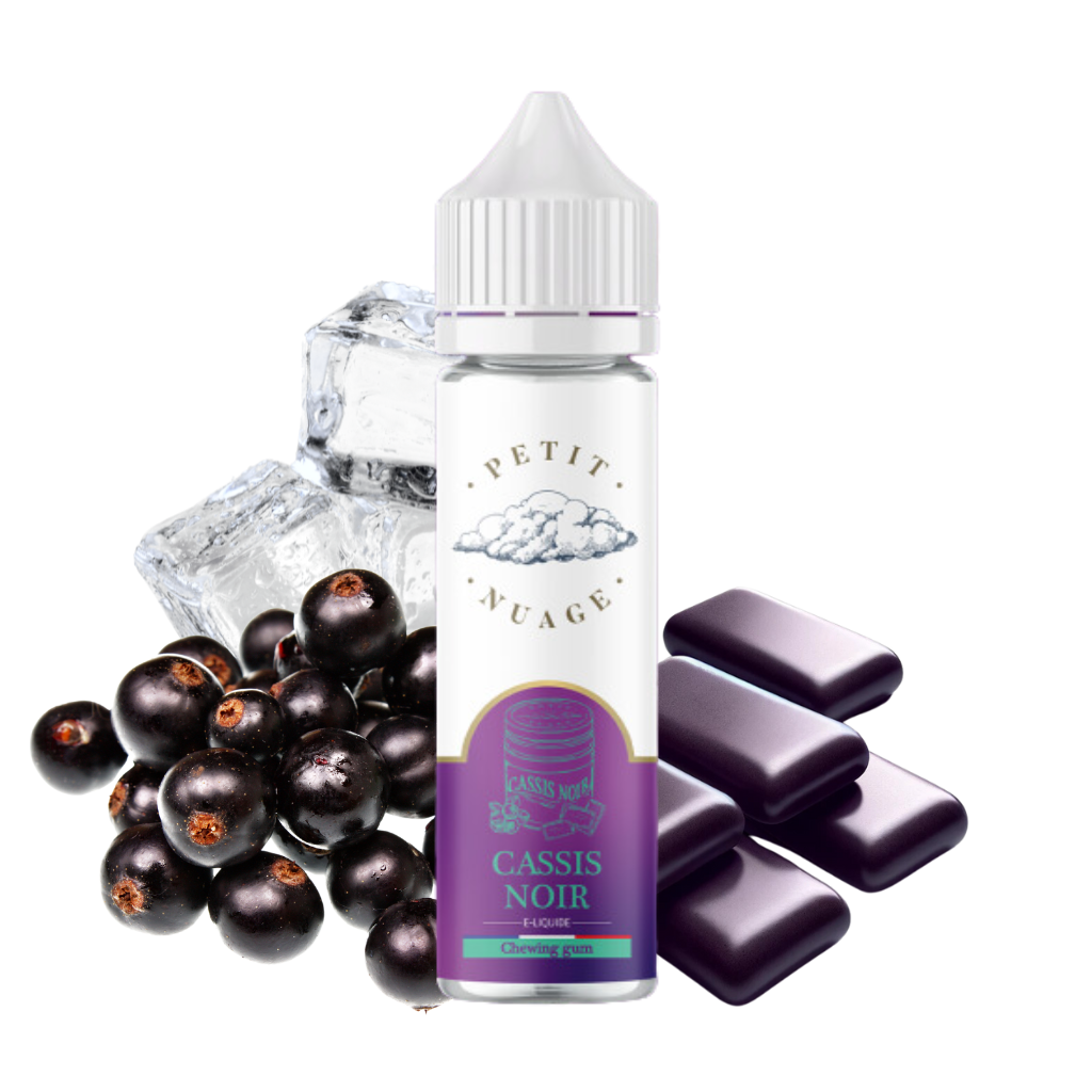 Cassis Noir 60ml - Petit Nuage