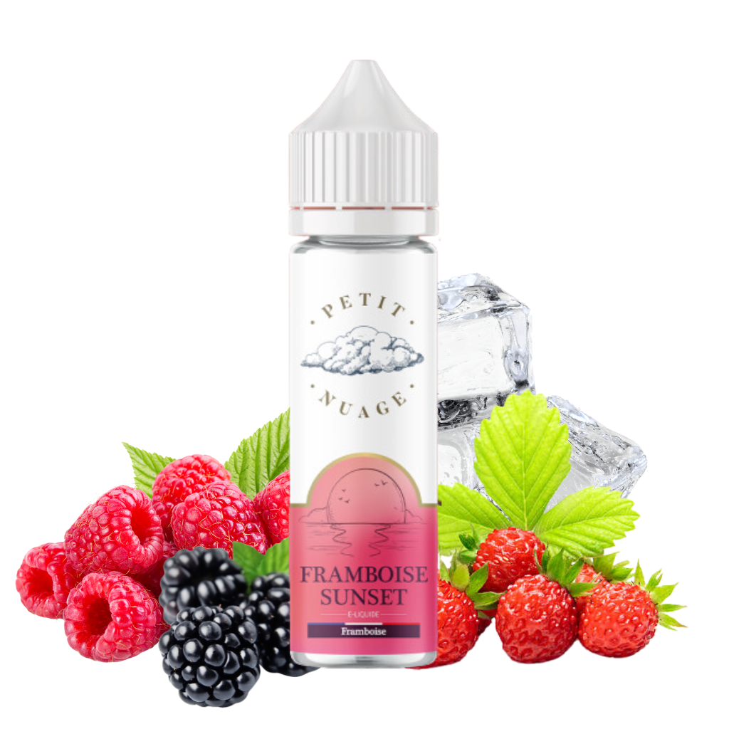 Framboise Sunset 60ml - Petit Nuage
