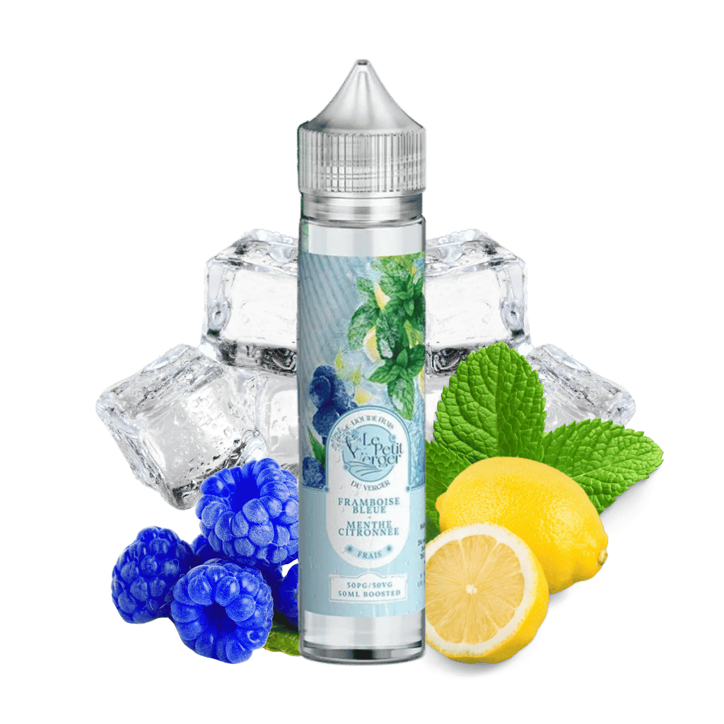 Framboise Bleue Menthe Citronnée 50ml - Le Petit Verger Frais  