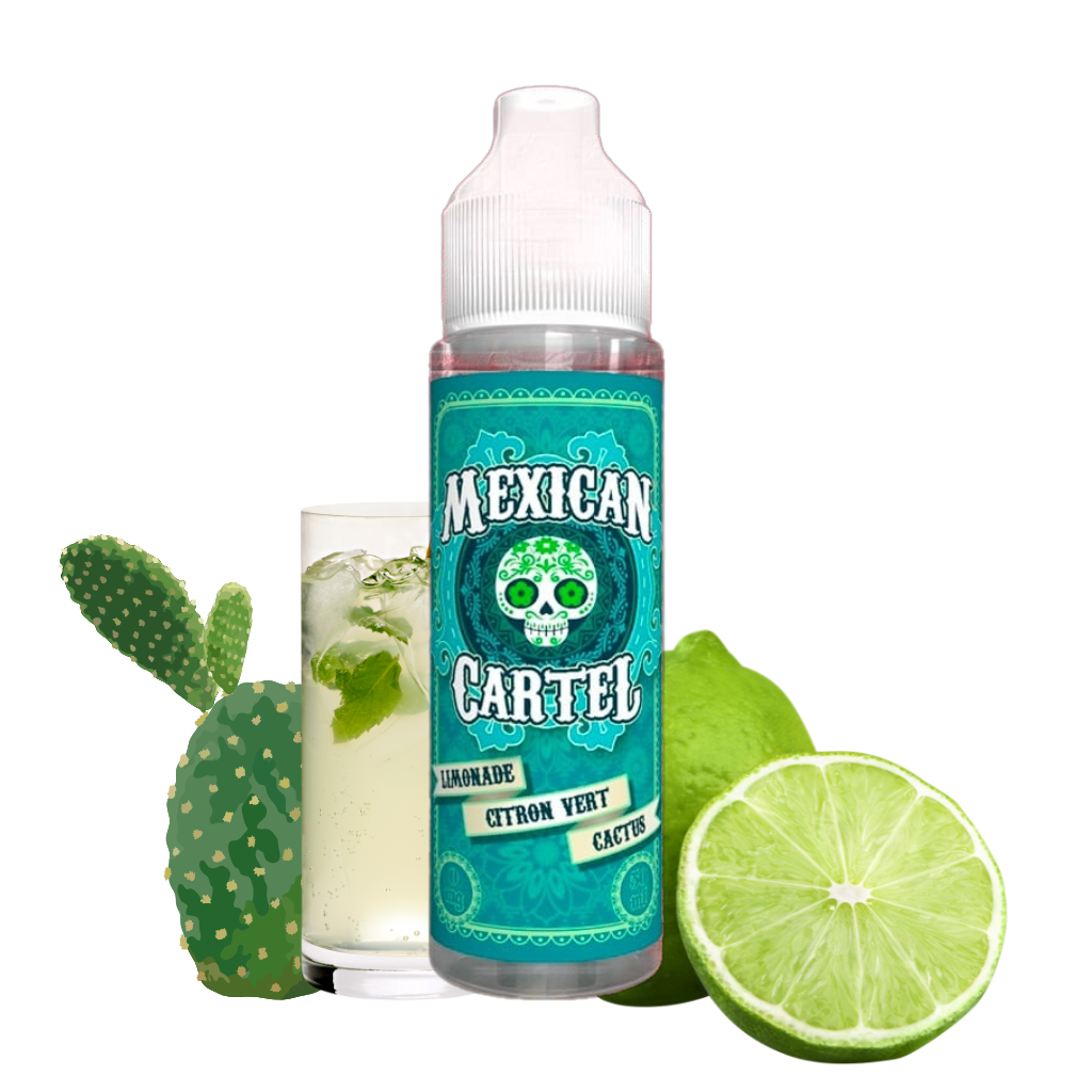 Limonade Citron vert Cactus 50ml - Mexican Cartel