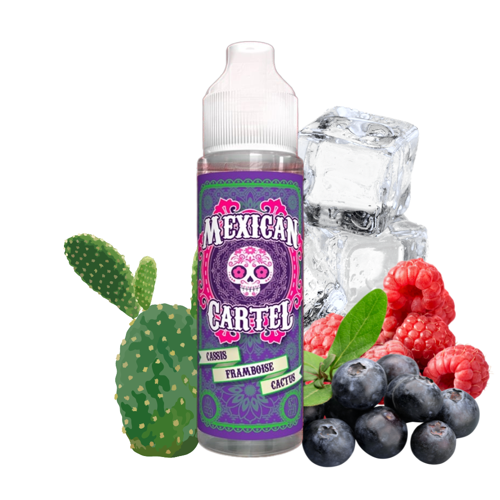 Cassis Framboise Cactus 50ml - Mexican Cartel