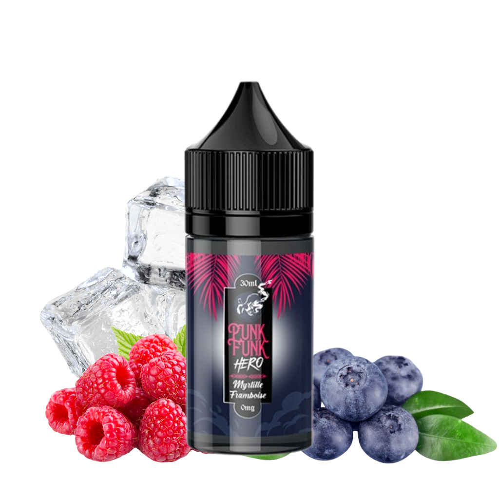 Concentré Myrtille Framboise 30ml - Punk Funk Hero 