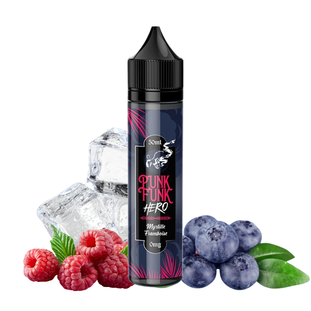 Myrtille Framboise 50ml - Punk Funk Hero