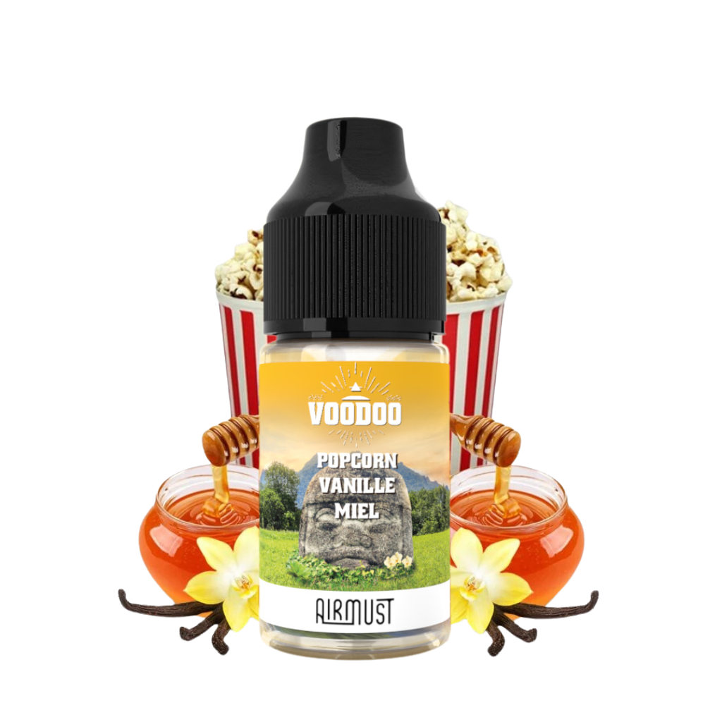 Concentré Pop-Corn Vanille Miel 30ml - VOODOO