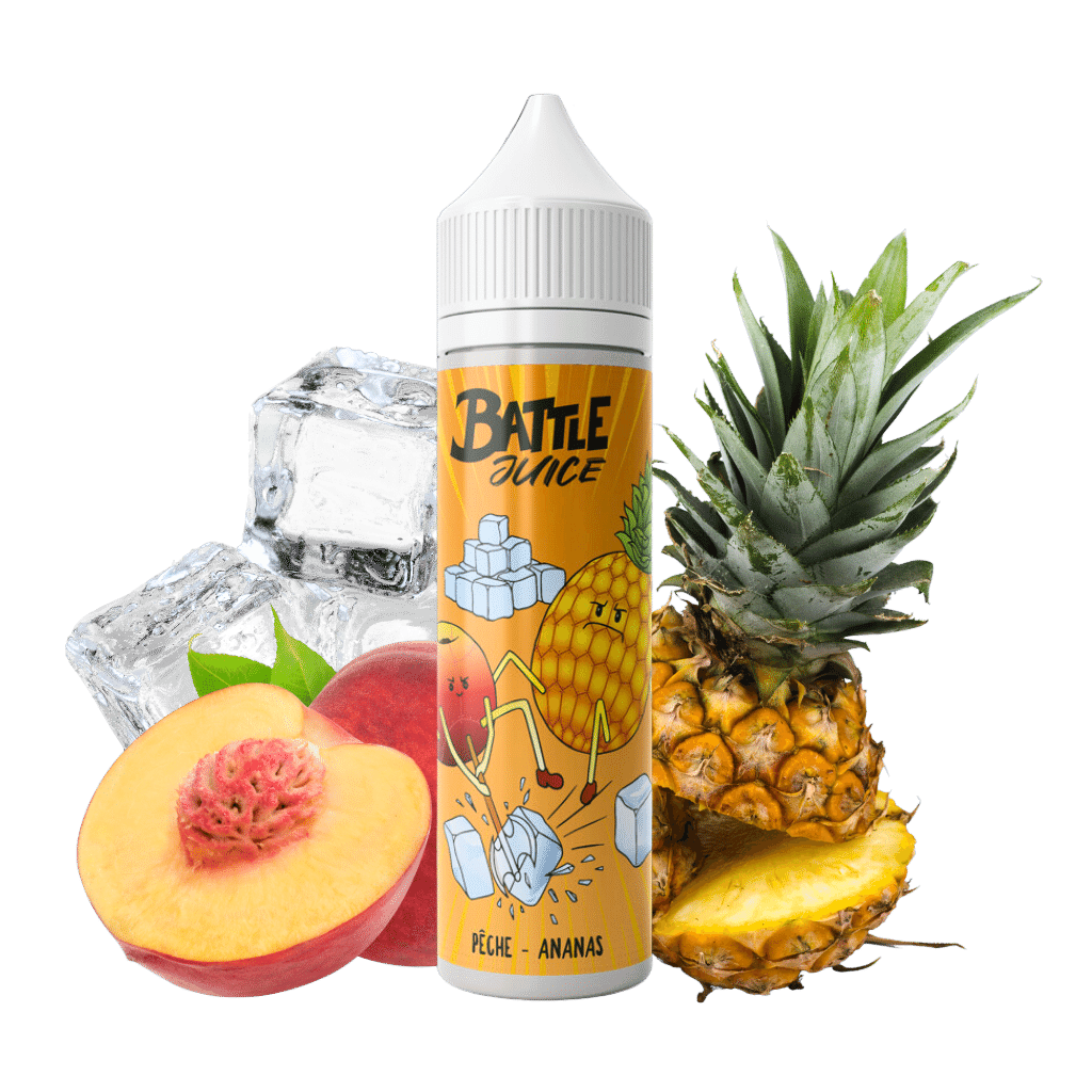 Pêche Ananas 50ml - Battle Juice