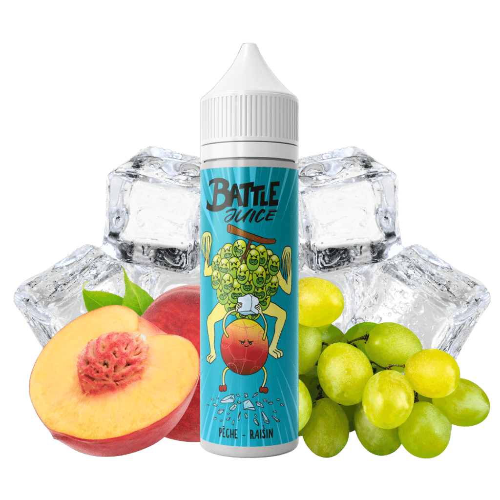 Pêche Raisin 50ml - Battle Juice